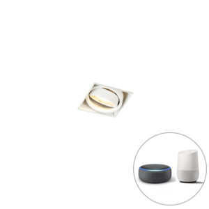 inbouwspots Smart inbouwspot wit trimless incl. Wifi GU10 Oneon 1 Staal Wit Op zoek naar de perfecte Ga dan voor 1. Dit armatuur is wat inhoud dat er geen
