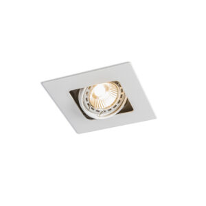 inbouwspots Smart inbouwspot wit incl. WiFi GU10 kantelbaar Artemis Staal Wit De is een tijdloze perfect voor functioneel licht in de keuken of woonkamer. Ook