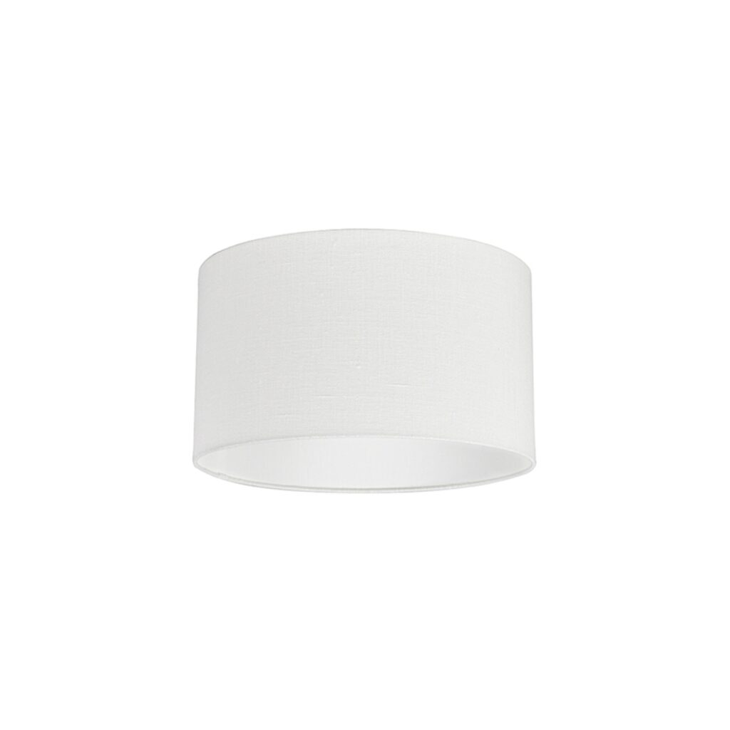 lampenkappen Kap cilinder Stof Wit Een tijdloze lampenkap om jouw lamp helemaal af te maken. Met deze kan je vloerlamp of hanglamp voorzien van een sfeervol