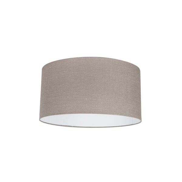 lampenkappen Katoenen lampenkap oud grijs Stof Bruin Een gezellige in Met deze kan je jouw vloerlamp of hanglamp voorzien van een sfeervol uiterlijk waarbij de