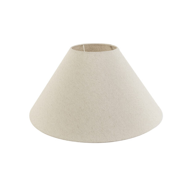 lampenkappen Lampenkap beige Stof Beige Deze mooie lampenkap zorgt voor een frisse wind in je Hij heeft onderaan diameter van 50 cm en bovenaan 175 cm. totale