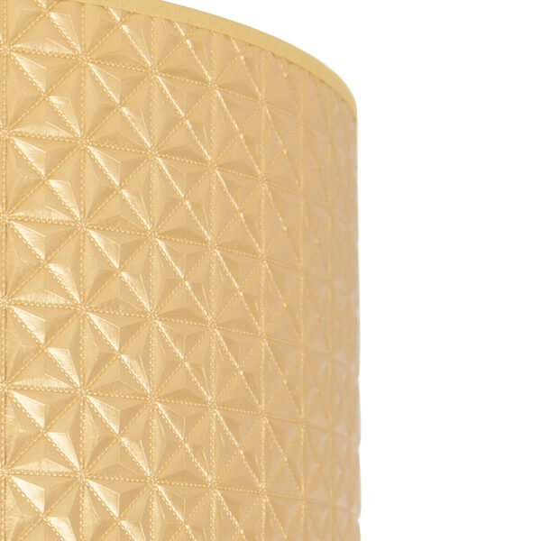 Lampenkap goud 50/50/25 triangle dessin - Afbeelding 2