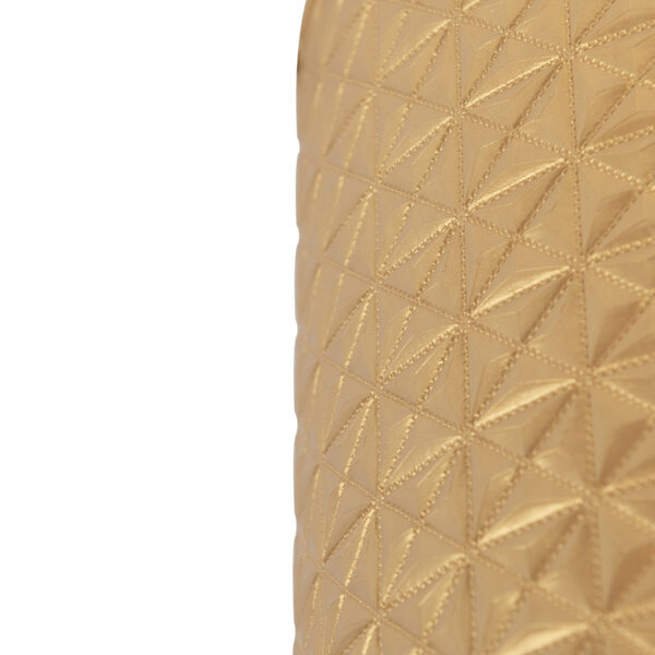 Lampenkap goud 25/25/25 triangle dessin - Afbeelding 2
