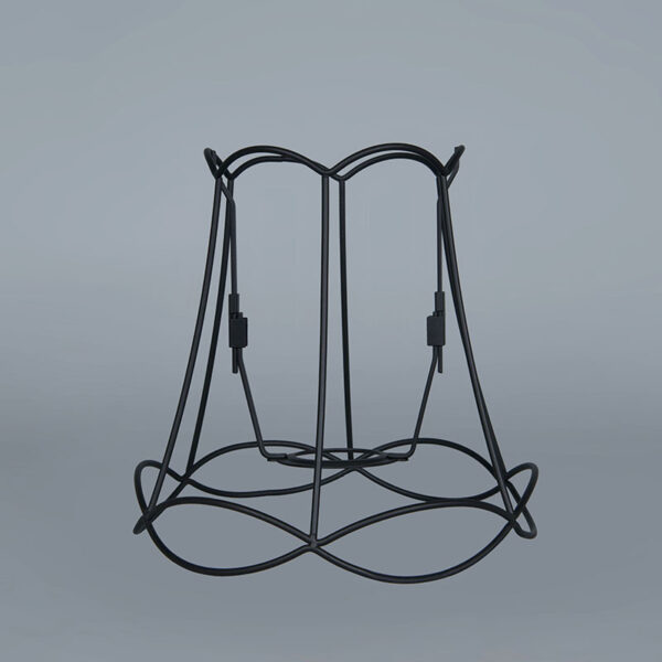 Metalen lampenkap zwart 20/19 - Granny Frame - Afbeelding 2