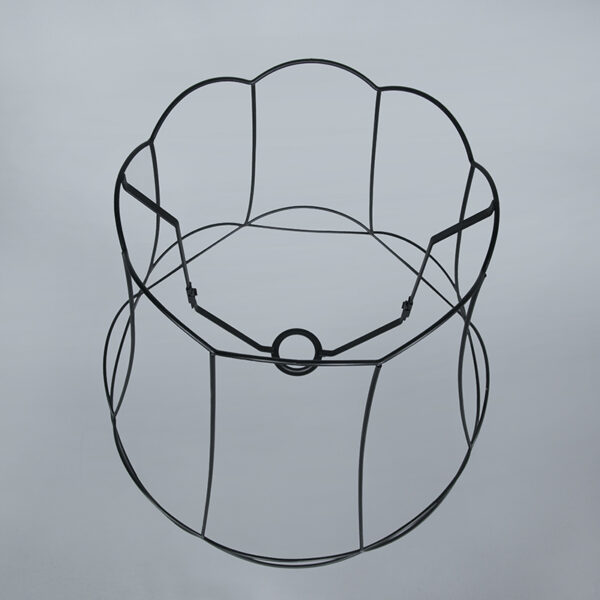Metalen lampenkap zwart 45/36 - Granny Frame - Afbeelding 2