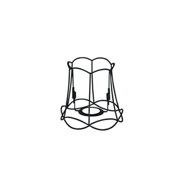 lampenkappen Metalen lampenkap zwart Granny Frame Metaal Zwart Authentiek in een nieuw jasje. Deze prachtige kap heeft het ontwerp van de oude je oma maar dan