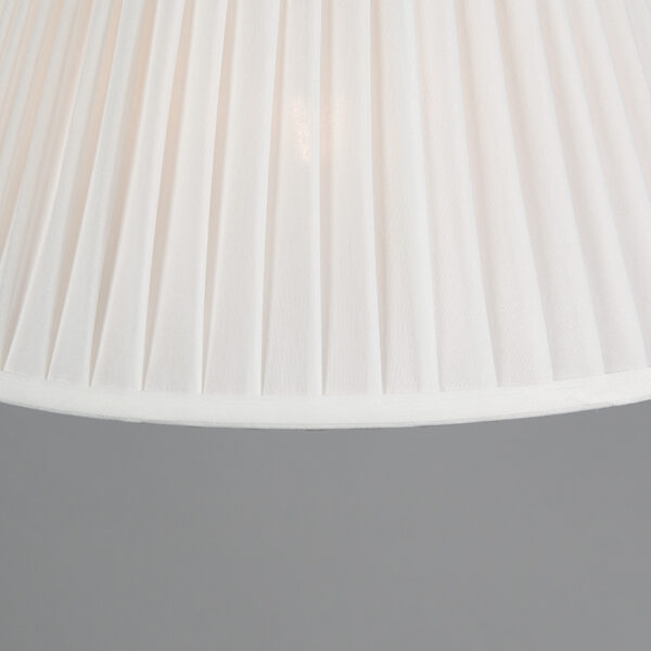 Plisse lampenkap wit 35/20 cm - Afbeelding 2