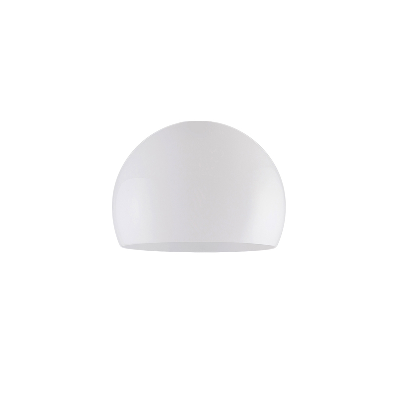 lampenkappen Ronde kap opaal wit Globe Kunststof Wit Met deze witte lampenkap geef je jouw interieur een moderne uitstraling. De kunststof voor hanglamp ook