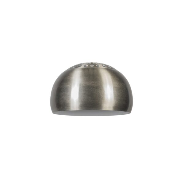 lampenkappen Ronde kap staal Globe Metaal Staal Met deze metalen lampenkap geef je jouw interieur een moderne uitstraling. De voor hanglamp ook makkelijk te