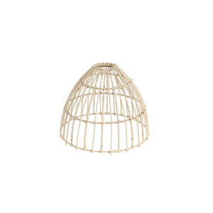 lampenkappen Rotan lampenkap naturel Naturel Haal de natuurlijke sfeer in huis met deze lampenkap. Zijn open structuur zorgt voor een mooi lichteffect ruimte.