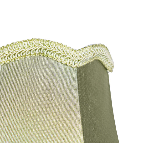 Stoffen klemkap groen 12 cm - Granny - Afbeelding 2