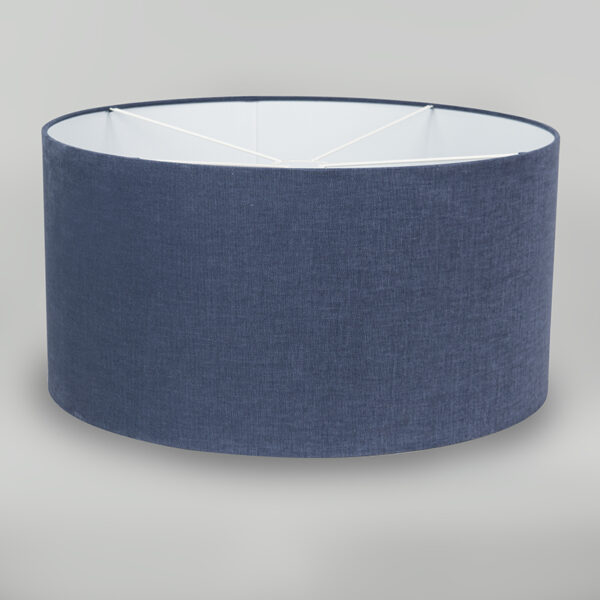 Stoffen lampenkap donkerblauw 50/50/25 - Afbeelding 2