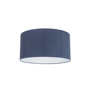 lampenkappen Stoffen lampenkap donkerblauw Stof Blauw Maak je lamp helemaal af met deze donkerblauwe Met kan jouw vloerlamp of hanglamp voorzien van een