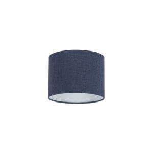 lampenkappen Stoffen lampenkap donkerblauw Stof Blauw Maak je lamp helemaal af met deze donkerblauwe Met kan jouw vloerlamp of hanglamp voorzien van een