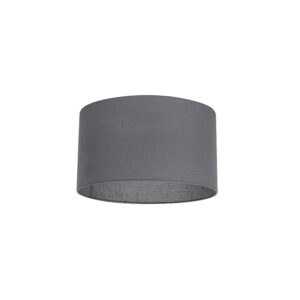 lampenkappen Stoffen lampenkap donkergrijs Stof Donkergrijs Zorg voor een gezellige sfeer in huis met deze donkergrijze lampenkap. Met kan je jouw vloerlamp of