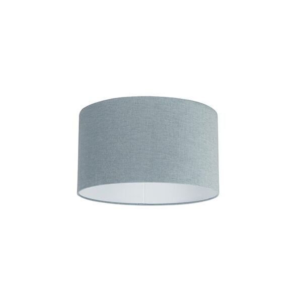 lampenkappen Stoffen lampenkap lichtblauw Stof Turquoise Maak je lamp helemaal af met deze Met kan jouw vloerlamp of hanglamp voorzien van een sfeervol