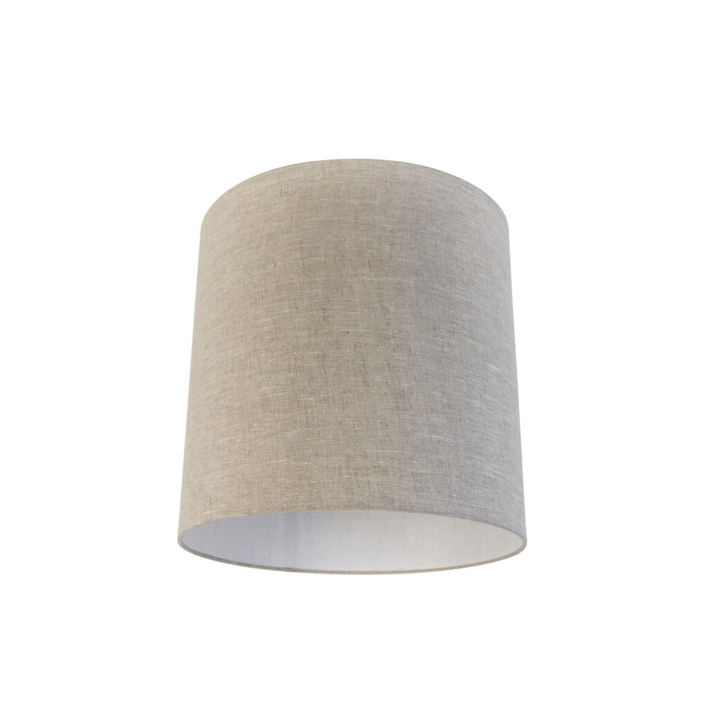 lampenkappen Stoffen lampenkap lichtgrijs Stof Grijs Jouw landelijke interieur maak je pas compleet met een lichtgrijze Deze heeft diameter van 40 cm en hoogte
