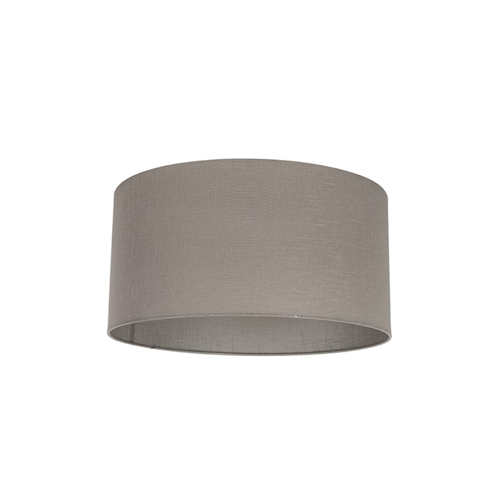 lampenkappen Stoffen lampenkap taupe Stof Taupe Een gezellige in Met deze kan je jouw vloerlamp of hanglamp voorzien van een sfeervol uiterlijk waarbij de