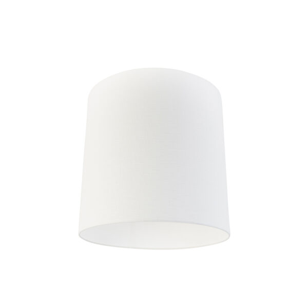 lampenkappen Stoffen lampenkap wit Stof Wit Deze witte heeft een cilinder vorm en is erg tijdloos. Hij gemaakt van stof afgewerkt in het wit. diameter 40 cm