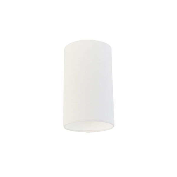 lampenkappen Stoffen lampenkap wit Stof Wit Deze witte heeft een cilinder vorm en is erg tijdloos. Hij gemaakt van stof afgewerkt in het wit. diameter 15 cm