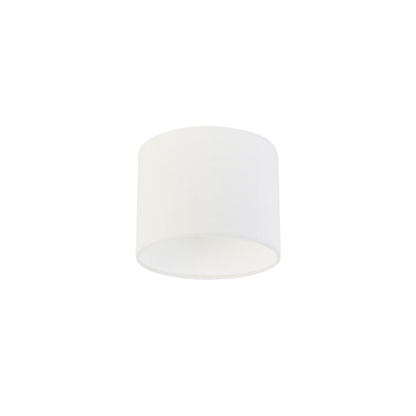 lampenkappen Stoffen lampenkap wit Stof Wit Deze witte heeft een cilinder vorm en is erg tijdloos. Hij gemaakt van stof afgewerkt in het wit. diameter 18 cm