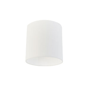 lampenkappen Stoffen lampenkap wit Stof Wit Deze witte heeft een cilinder vorm en is erg tijdloos. Hij gemaakt van stof afgewerkt in het wit. diameter 25 cm