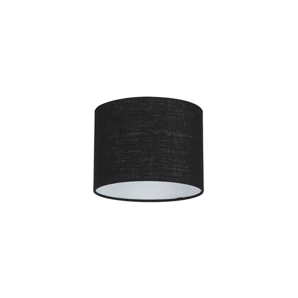 lampenkappen Stoffen lampenkap zwart Stof Zwart Een tijdloze om jouw lamp helemaal af te maken. Met deze kan je vloerlamp of hanglamp voorzien van een sfeervol
