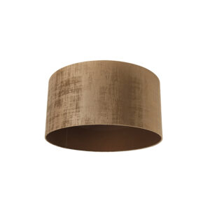 lampenkappen Velours lampenkap bruin Stof Bruin Verrijk je landelijke moderne of interieur met deze prachtige bruine De kap heeft een hoogte van 25 cm en
