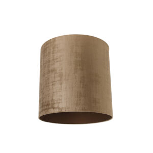 lampenkappen Velours lampenkap bruin Stof Bruin Verrijk je landelijke moderne of interieur met deze prachtige bruine De kap heeft een hoogte van 40 cm en