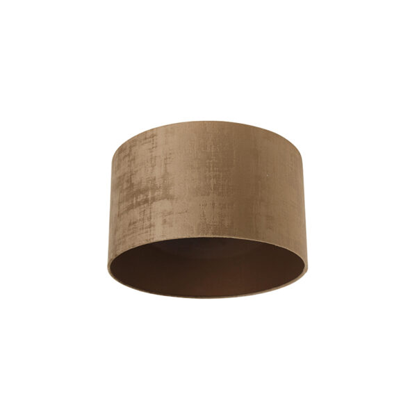 lampenkappen Velours lampenkap bruin Stof Bruin Deze velours is een ware toevoeging aan je De kap heeft hoogte van 20 cm en diameter 35 cm. lamp binnenwerk wat