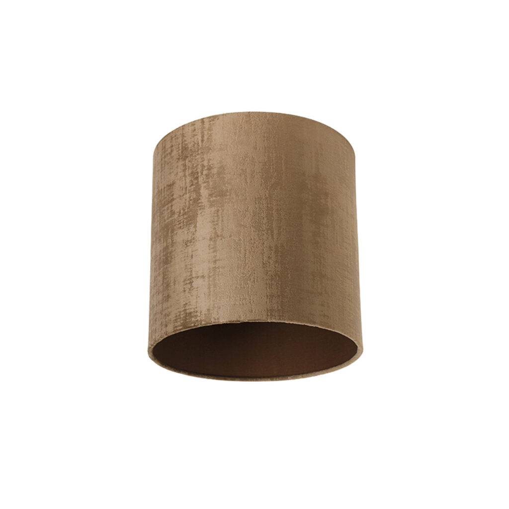lampenkappen Velours lampenkap bruin Stof Bruin Een tijdloze topper deze bruine velours Dat maakt hem geschikt voor iedere woonstijl. De afwerking zorgt een
