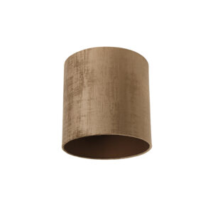 lampenkappen Velours lampenkap bruin Stof Bruin Een tijdloze topper deze bruine velours Dat maakt hem geschikt voor iedere woonstijl. De afwerking zorgt een