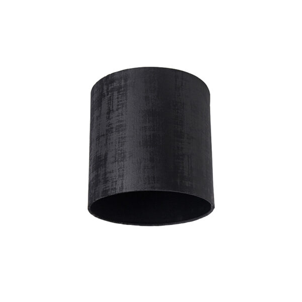 lampenkappen Velours lampenkap zwart Stof Zwart Maak je lamp compleet met deze tijdloze moderne in het zwart. De heeft een velours stoffen afwerking wat zorgt