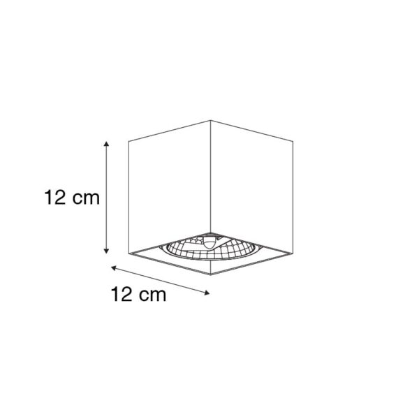 Design spot wit vierkant - Box - Afbeelding 3