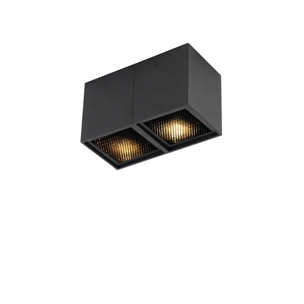 Opbouwspots Design spot zwart Qubo Honey Aluminium Zwart is een super strakke design en past in elke Hij volledig gemaakt van aluminium afgewerkt zwarte kleur.