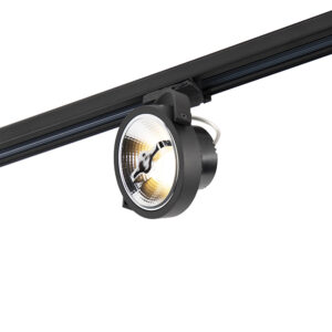 Opbouwspots LED railspot zwart 15W 2700K incl. Expert Aluminium Zwart Moderne voor in jouw interieur deze Expert. De zwarte kleur maakt hem erg tijdloos. spot