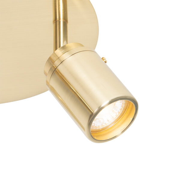 Moderne badkamer spot messing 3-lichts IP44 - Ducha - Afbeelding 2