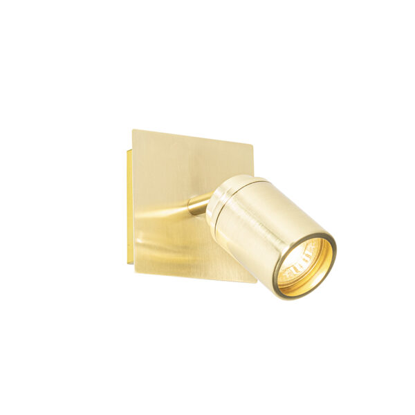 Moderne badkamer spot messing vierkant IP44 - Ducha - Afbeelding 2