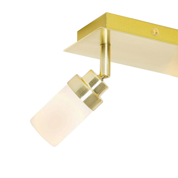 Moderne badkamer spot staal 3-lichts IP44 - Japie - Afbeelding 2