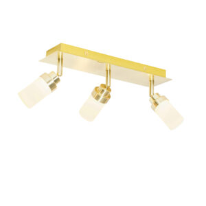 Opbouwspots Moderne badkamer spot staal IP44 Japie StaalGlas Kies voor een moderne in de met onze Japie. Deze is gemaakt van goud wit glas. Hij heeft diepte 8