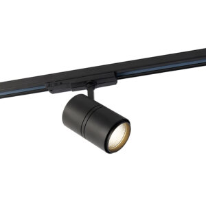 Opbouwspots Moderne dimbare railspot zwart incl. LED 3000K Ruler 38 AluminiumKunststof Zwart De ideale voor je werkkamer of Deze Railspot is mogelijk precies
