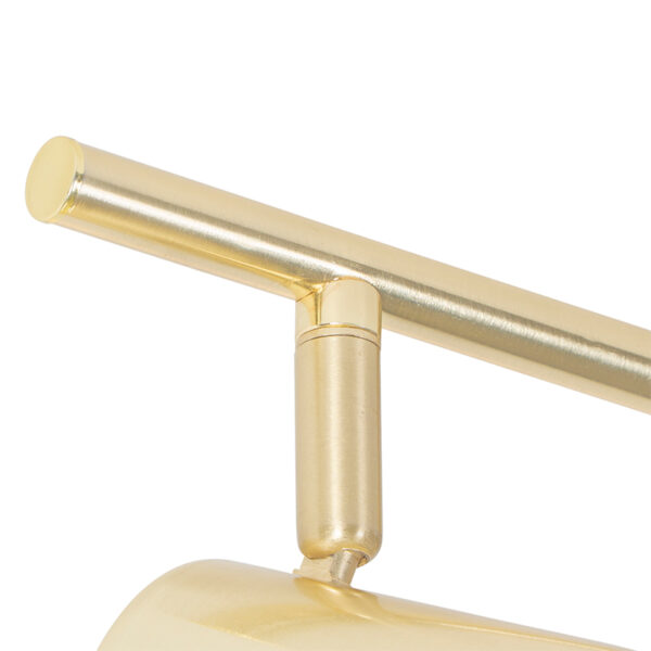 Moderne plafondlamp messing 3-lichts verstelbaar - Jeana - Afbeelding 2