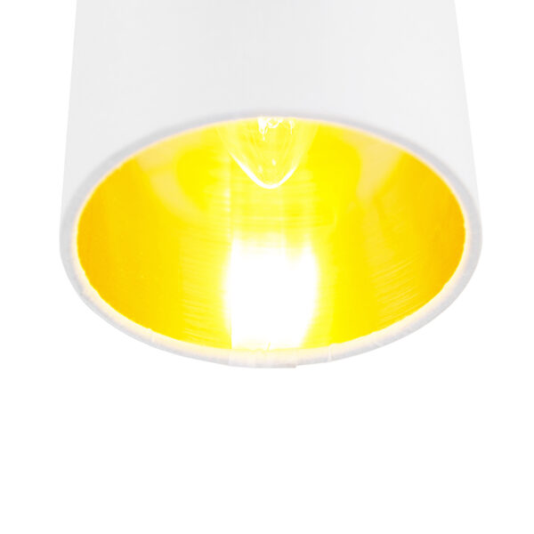 Moderne plafondlamp wit - Lofty - Afbeelding 2