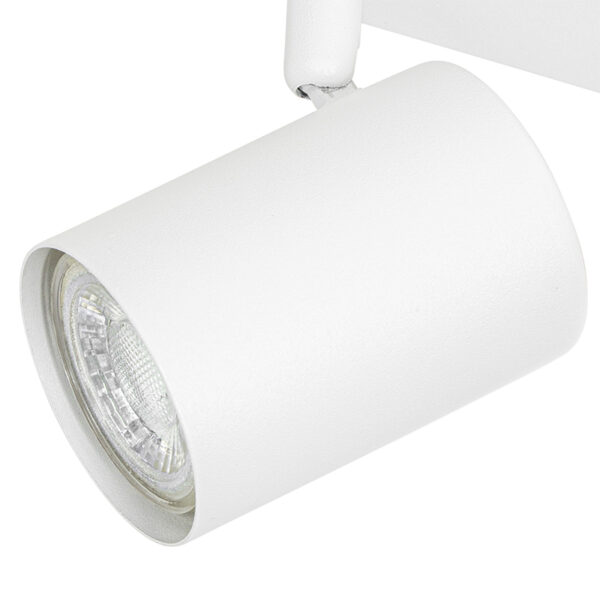 Moderne plafondlamp wit 3-lichts verstelbaar rechthoekig - Jeana - Afbeelding 2