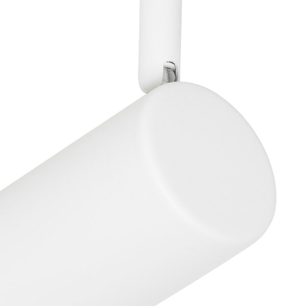 Moderne plafondlamp wit 5-lichts verstelbaar vierkant - Jeana - Afbeelding 2