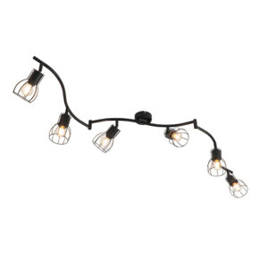 Opbouwspots Moderne plafondlamp zwart 162 cm Botu Staal Zwart Ben je op zoek naar een moderne lange Dan is precies wat Deze en gemaakt van staal. Je kunt de