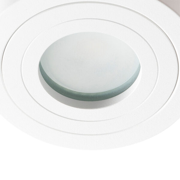 Moderne ronde badkamer spot wit - Capa - Afbeelding 2