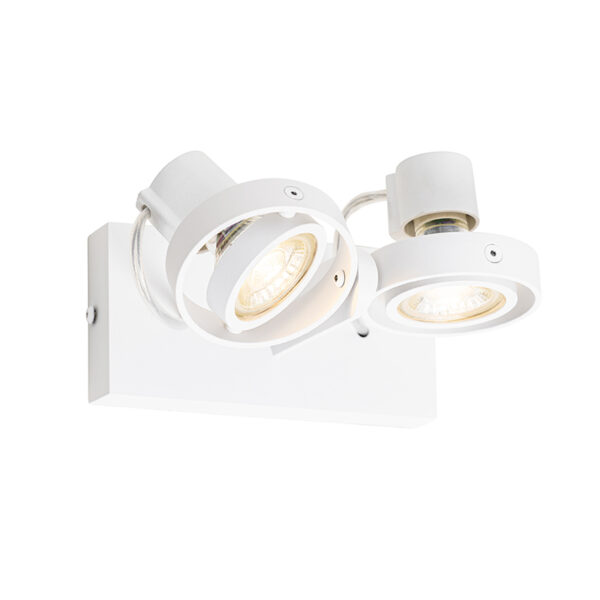 Moderne spot wit 2-lichts - Master 50 - Afbeelding 2