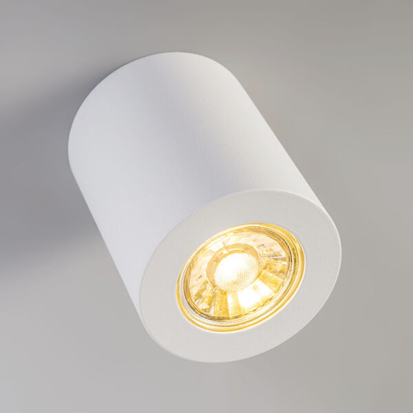 Moderne spot wit 7,5 cm - Tuba - Afbeelding 2