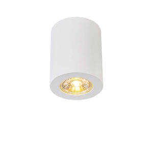 Opbouwspots Moderne spot wit 75 cm Tuba Staal Wit Super strakke design volledig gemaakt van staal afgewerkt in een tijdloze witte kleur en heeft luxe